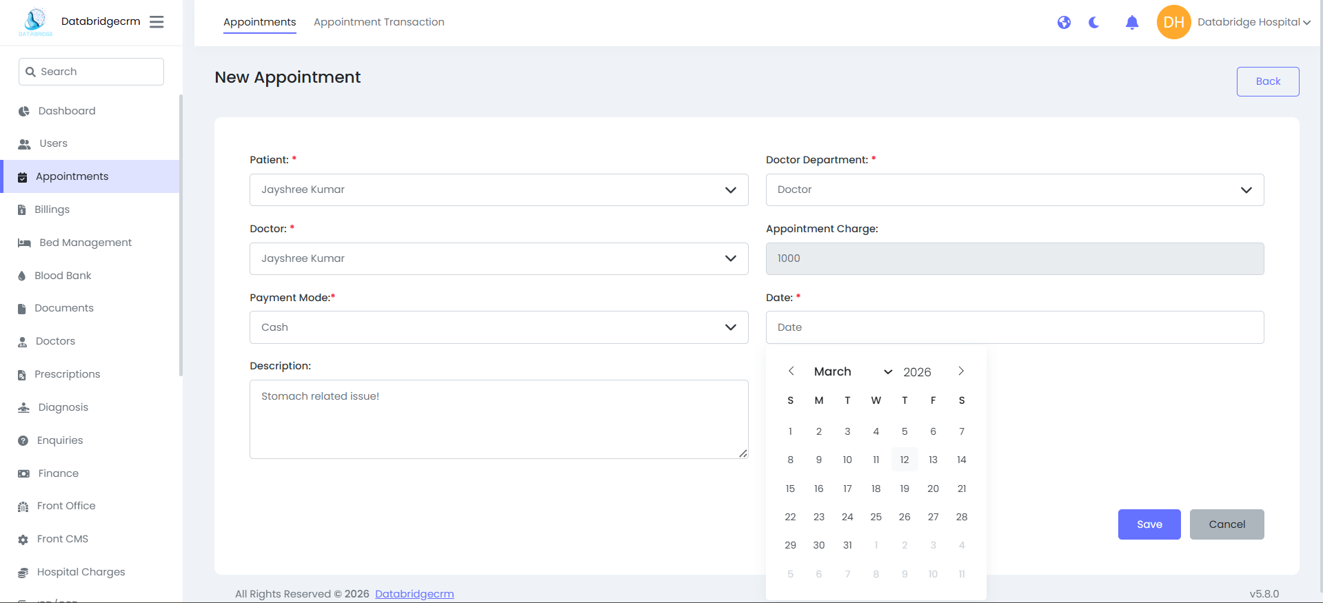 Appointments Module Image
